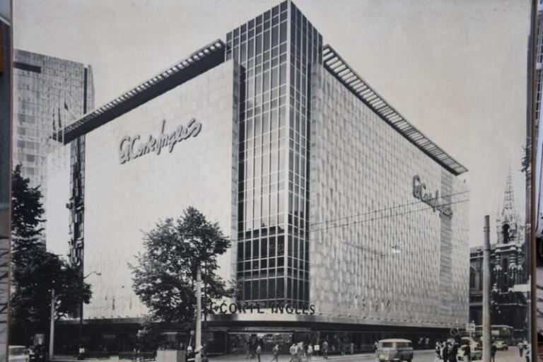 El Corte Inglés Gran Vía de en Bilbao: Corte de Hormigón